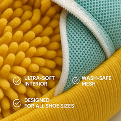 SneakClean Shoe Cleaning Bag for Washing Machine | Durable Mesh for Safe Sneaker Wash
